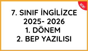 Ortaokul İngilizce