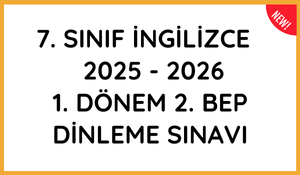 Ortaokul İngilizce
