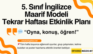 Ortaokul İngilizce