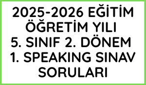 Ortaokul İngilizce