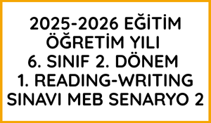 Ortaokul İngilizce