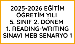 Ortaokul İngilizce